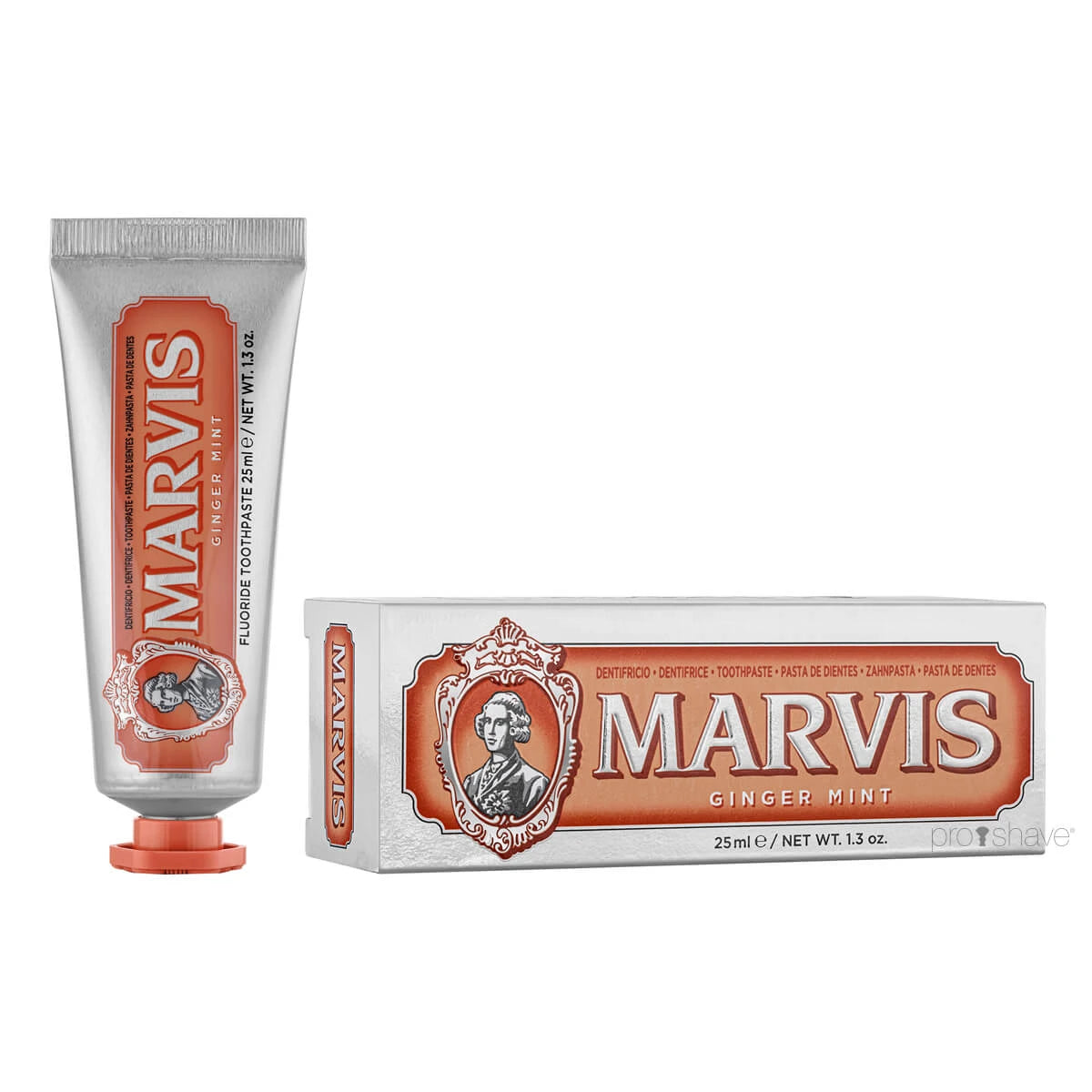 Ginger Mint Toothpaste, Travel Size, 25 ml.