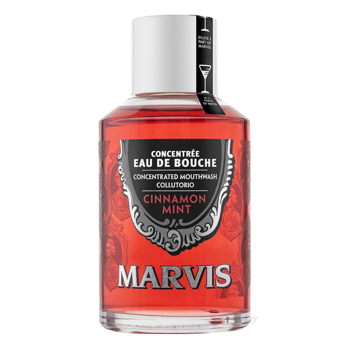 Mouthwash, Cinnamon Mint, 120 ml.