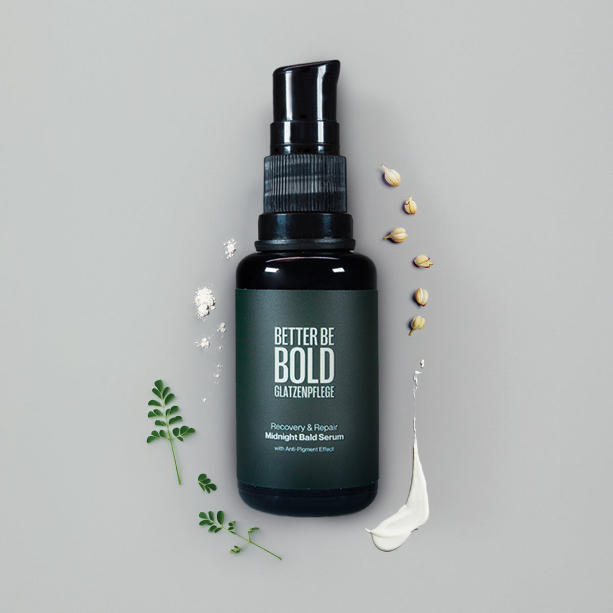 Midnight Recovery & Repair Bald Serum (0-6 mm.), 30 ml.