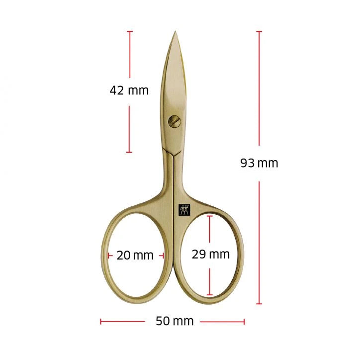 Nail scissors, Gold