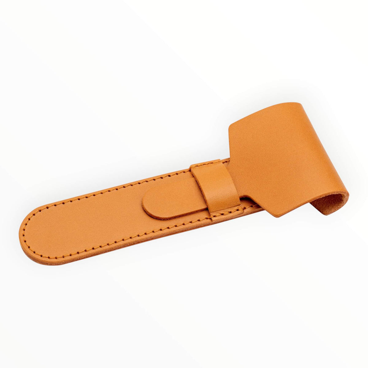 Case for Razors, Brown Leather