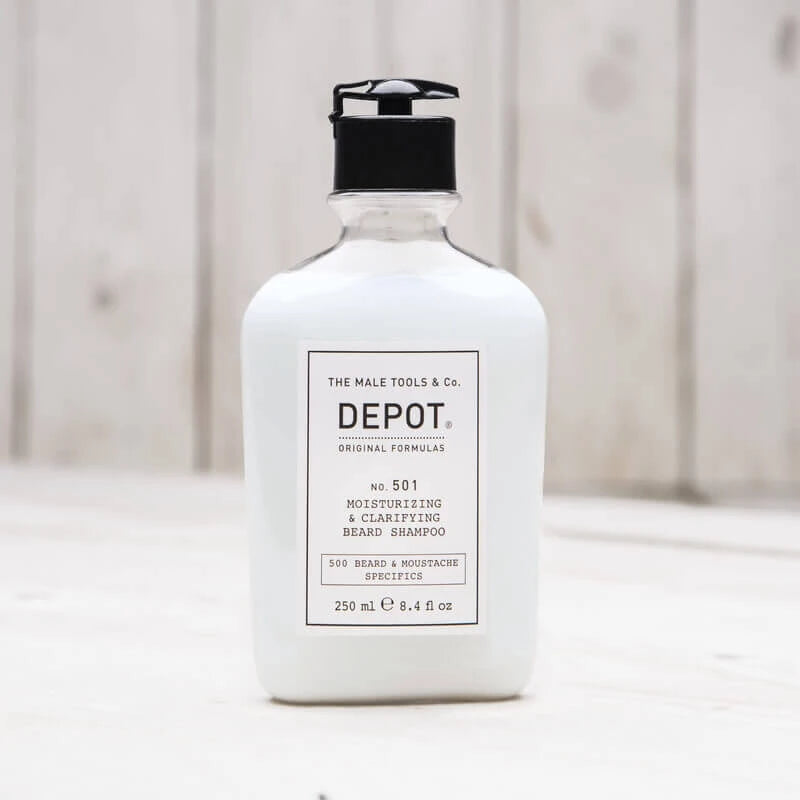 Moisturizing & Clarifying Beard Shampoo, No. 501, 250 ml.