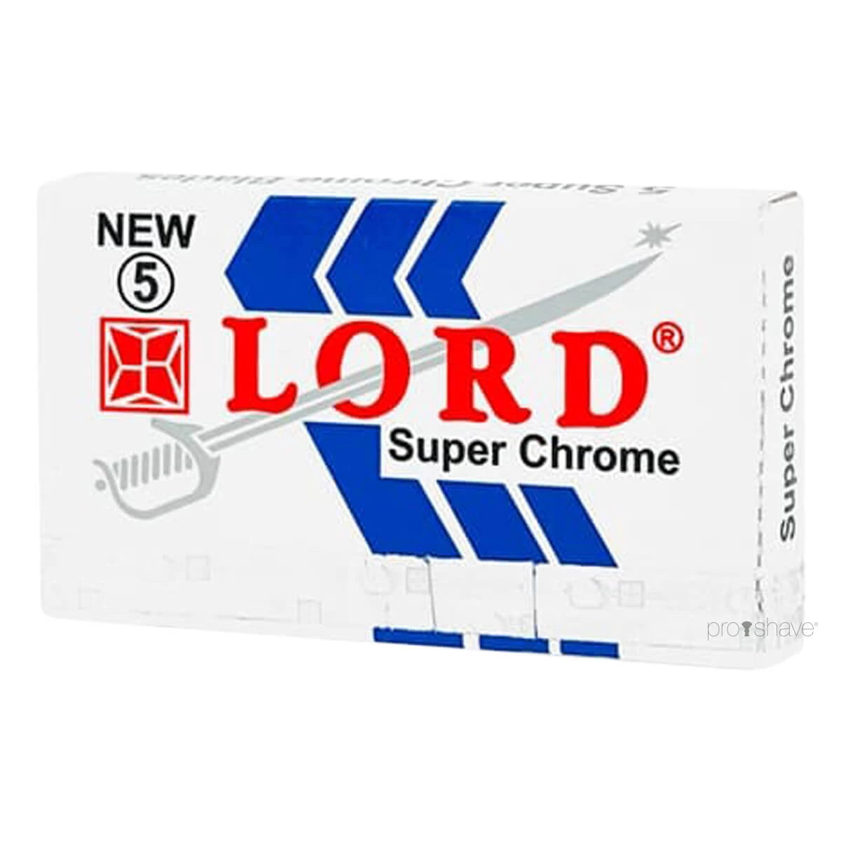 Super Chrome DE razor blades, 2x5 pcs (10 pcs)