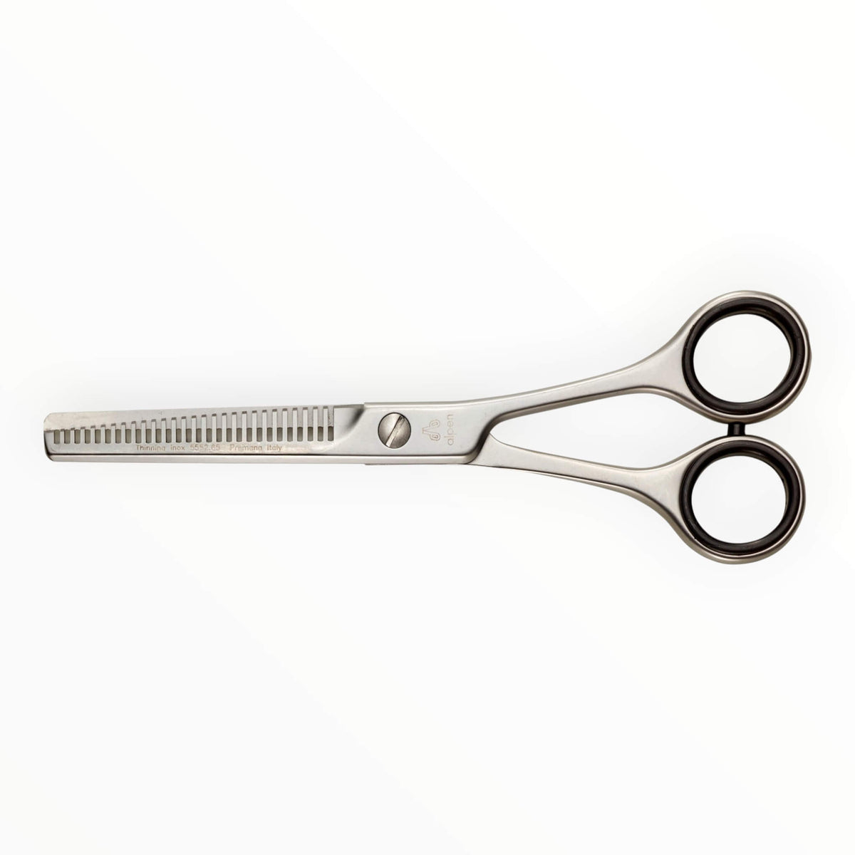 Thinning scissors, Two blades, Stainless steel, 17 cm.