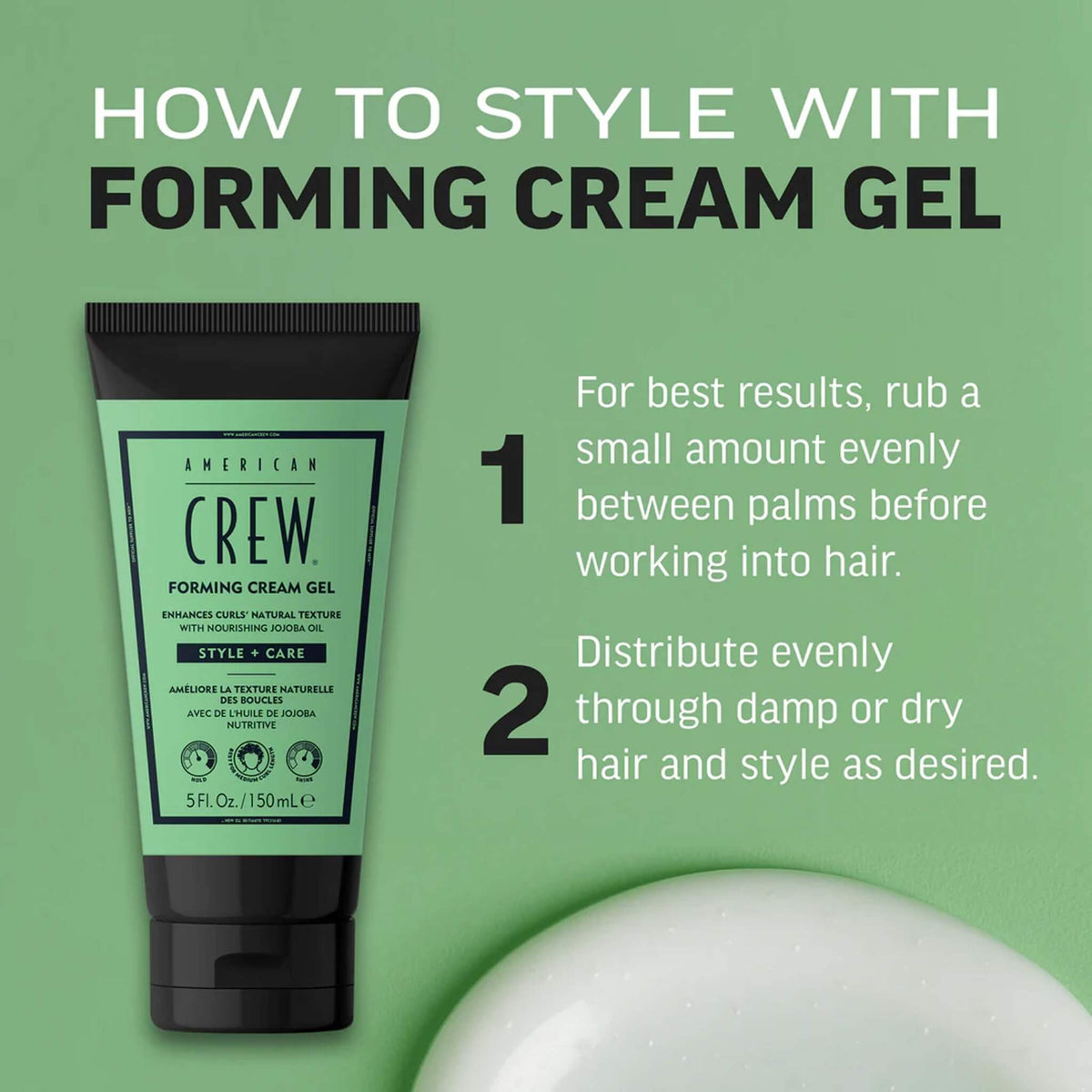 Styling Cream Gel, 150 ml.