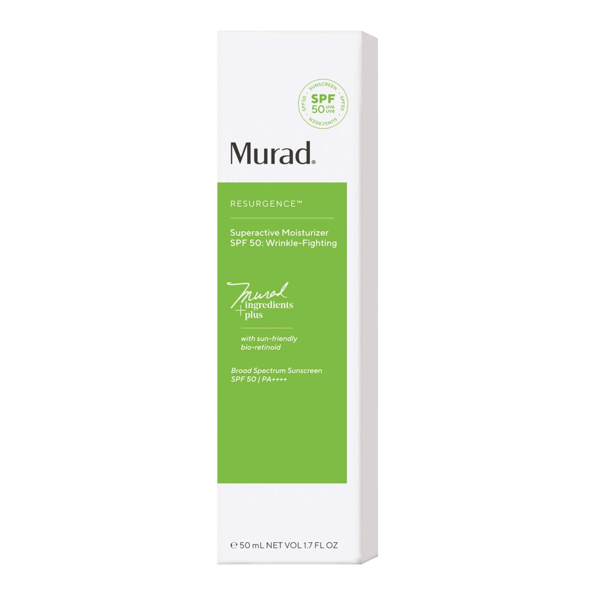 Superactive SPF Moisturizer Wrinkle-Fighting, Resurgence, 50 ml.