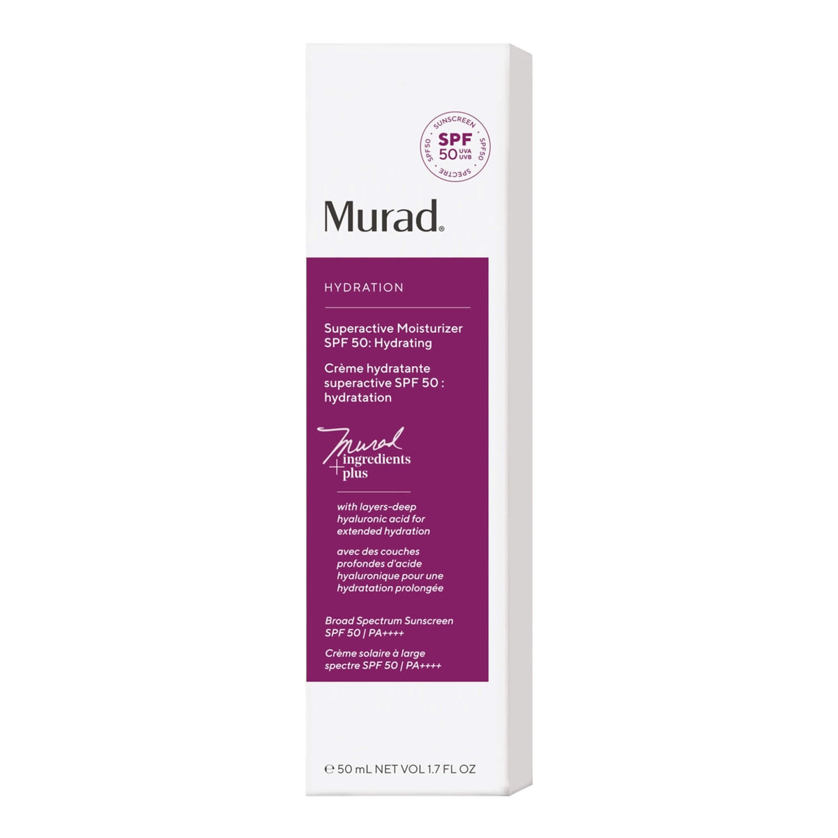 Superactive SPF Moisturizer Hydrating, Hydration, 50 ml.