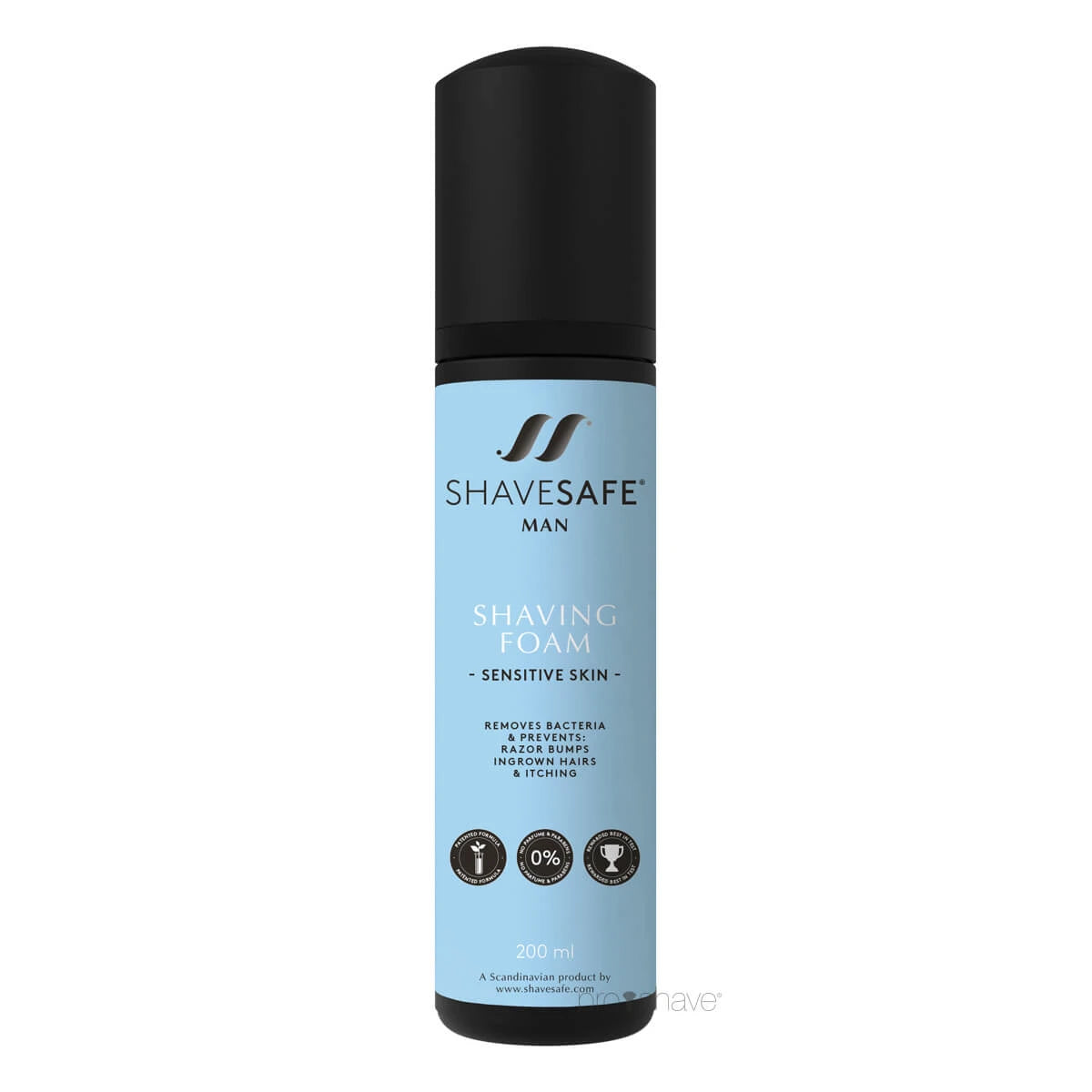 Shaving foam, Man, Sensitive skin, 200 ml.