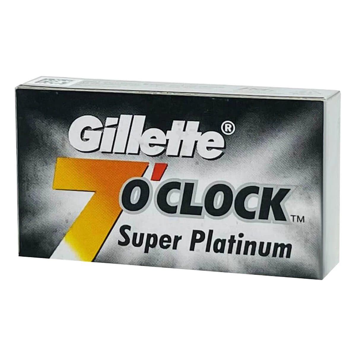 7 O'Clock Super Platinum DE razor blades, 2x5 pcs (10 pcs)