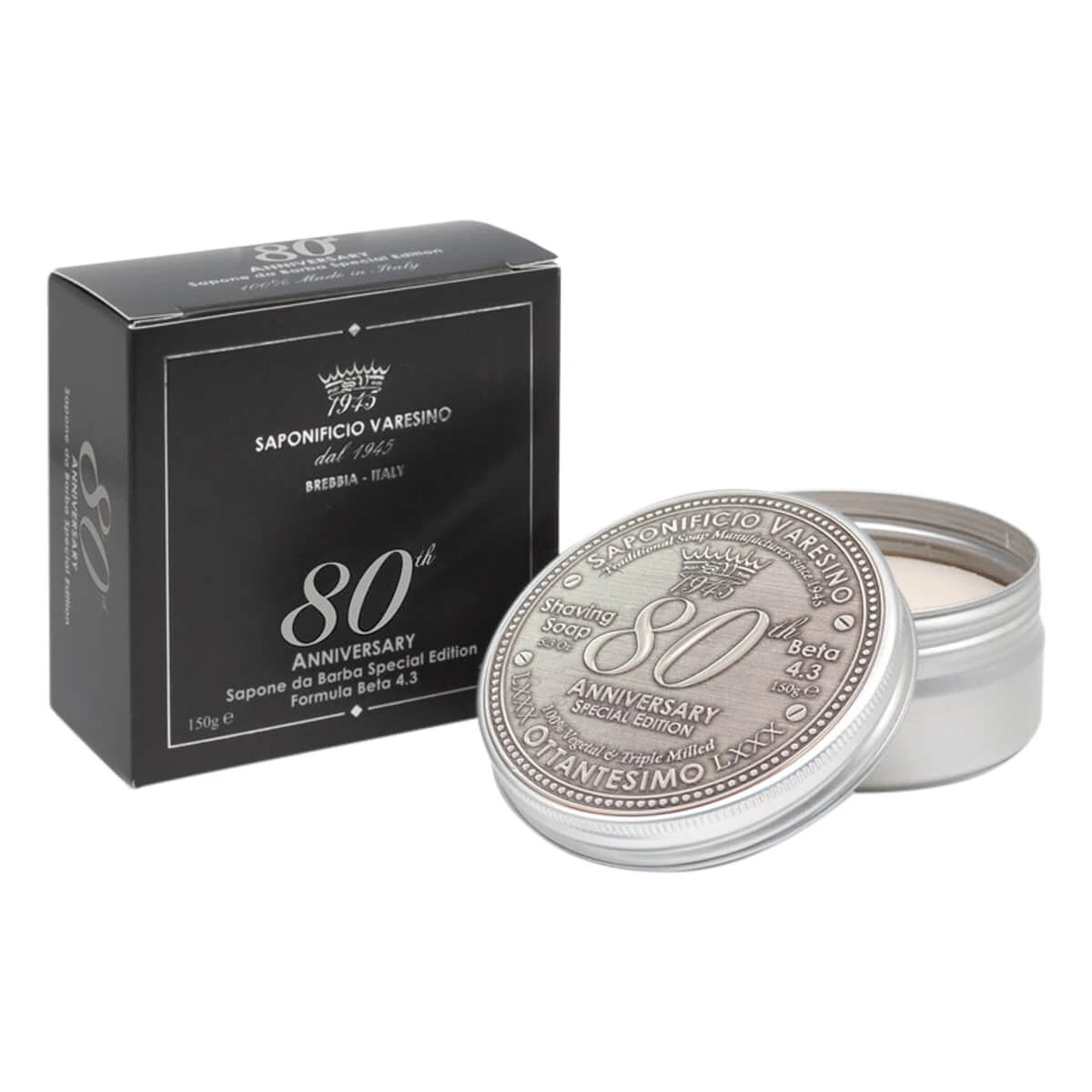 Shaving soap, 80th Anniversary, 150 gr.