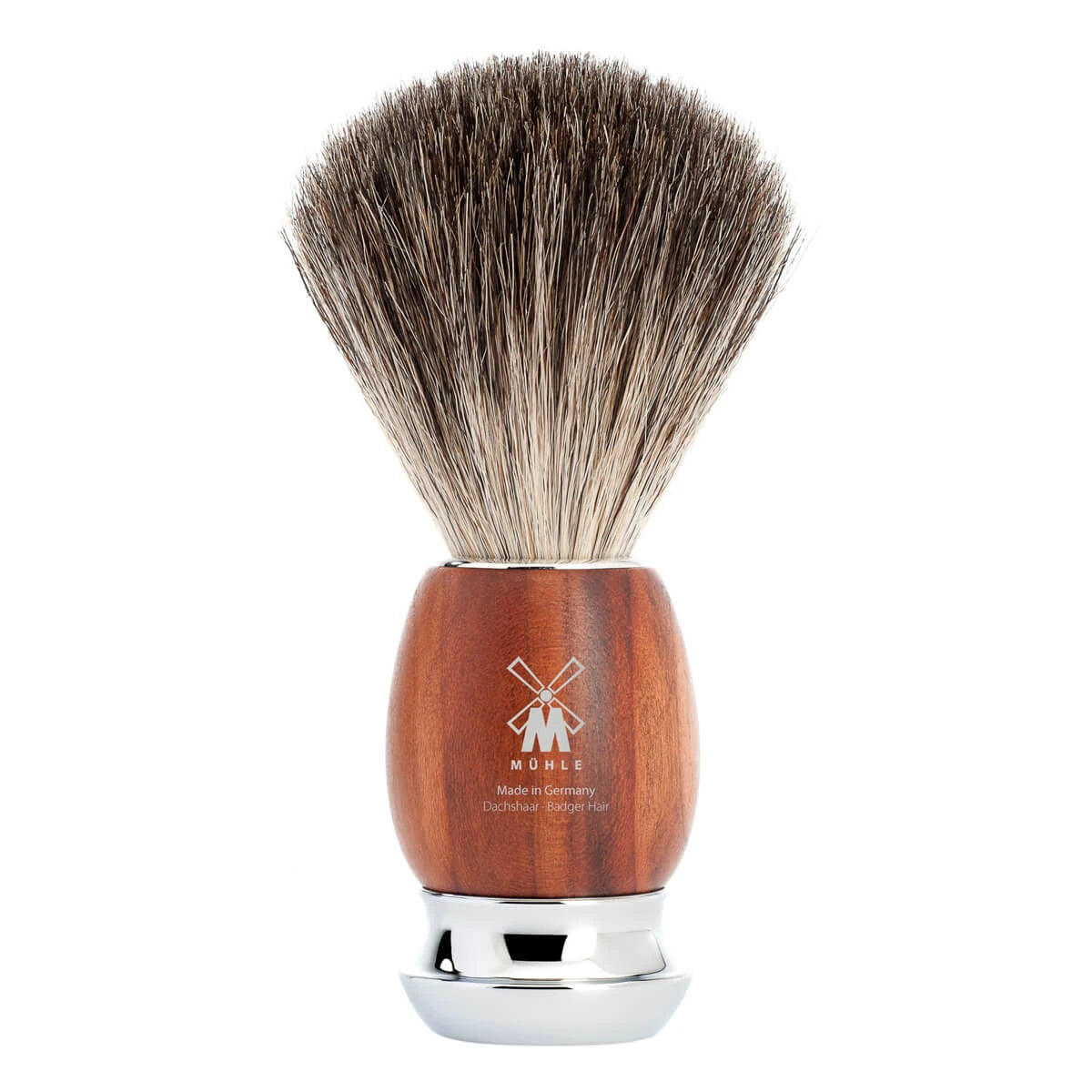 Pure Badger Shaving Brush, 21 mm, Vivo, Plum wood