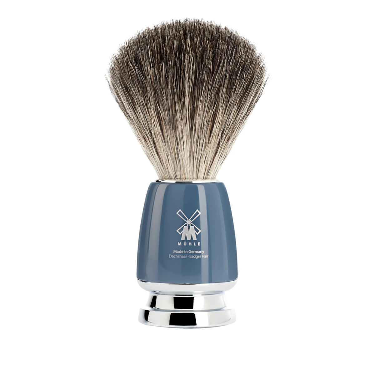 Pure Badger Shaving Brush, 21 mm, Rytmo, Petrol blue