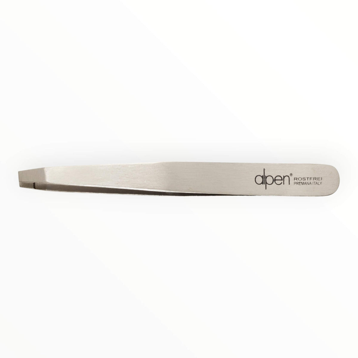 Tweezers, Flat, Stainless Steel, 10 cm.