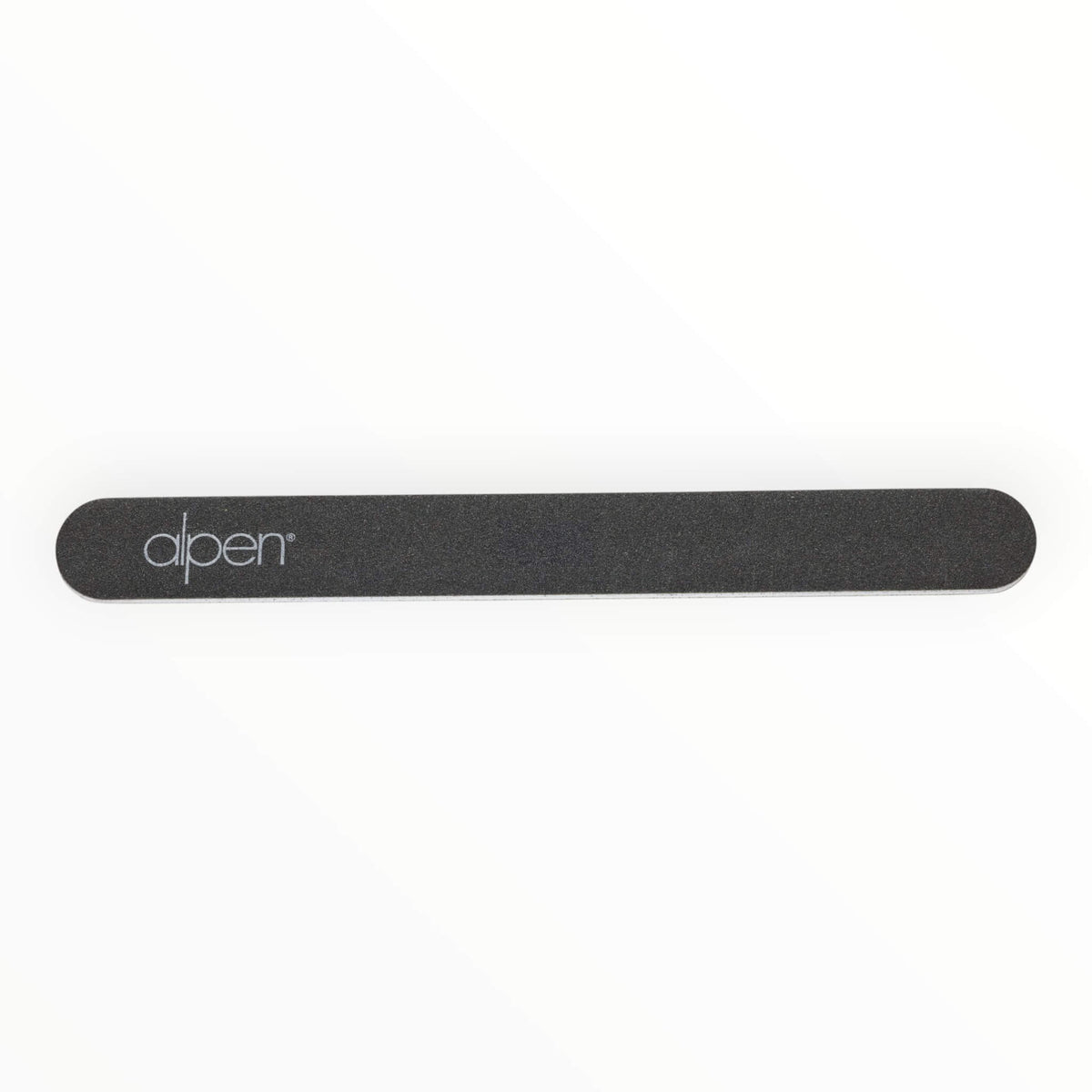 Nail file, Black - 100/180, 18 cm.