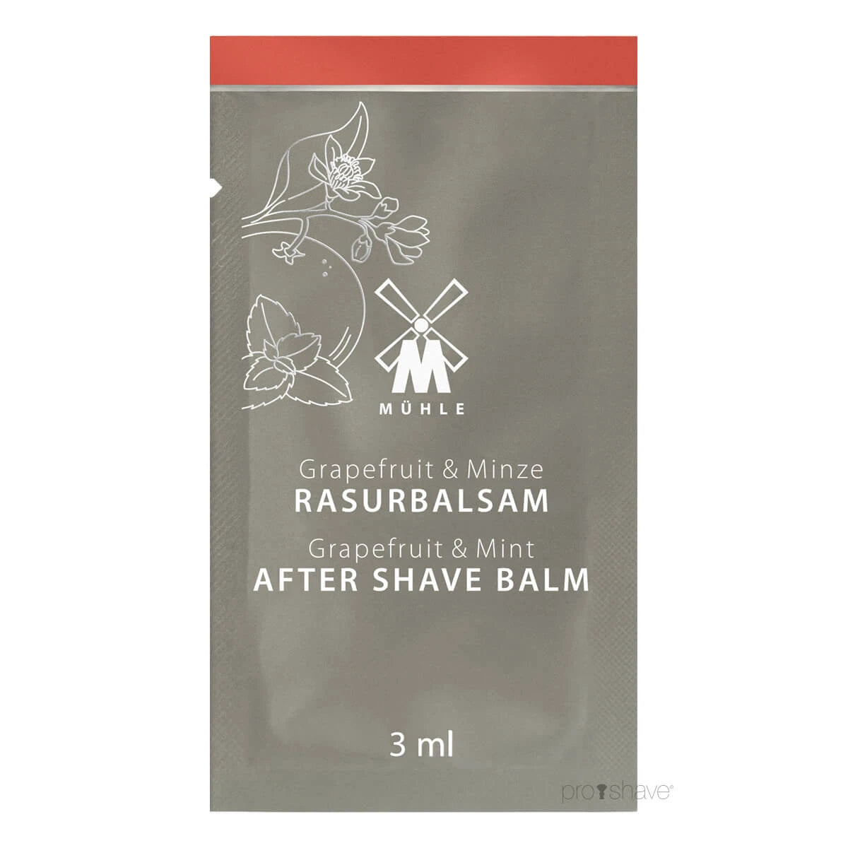 Aftershave Balm, Grapefruit & Mint, SAMPLE