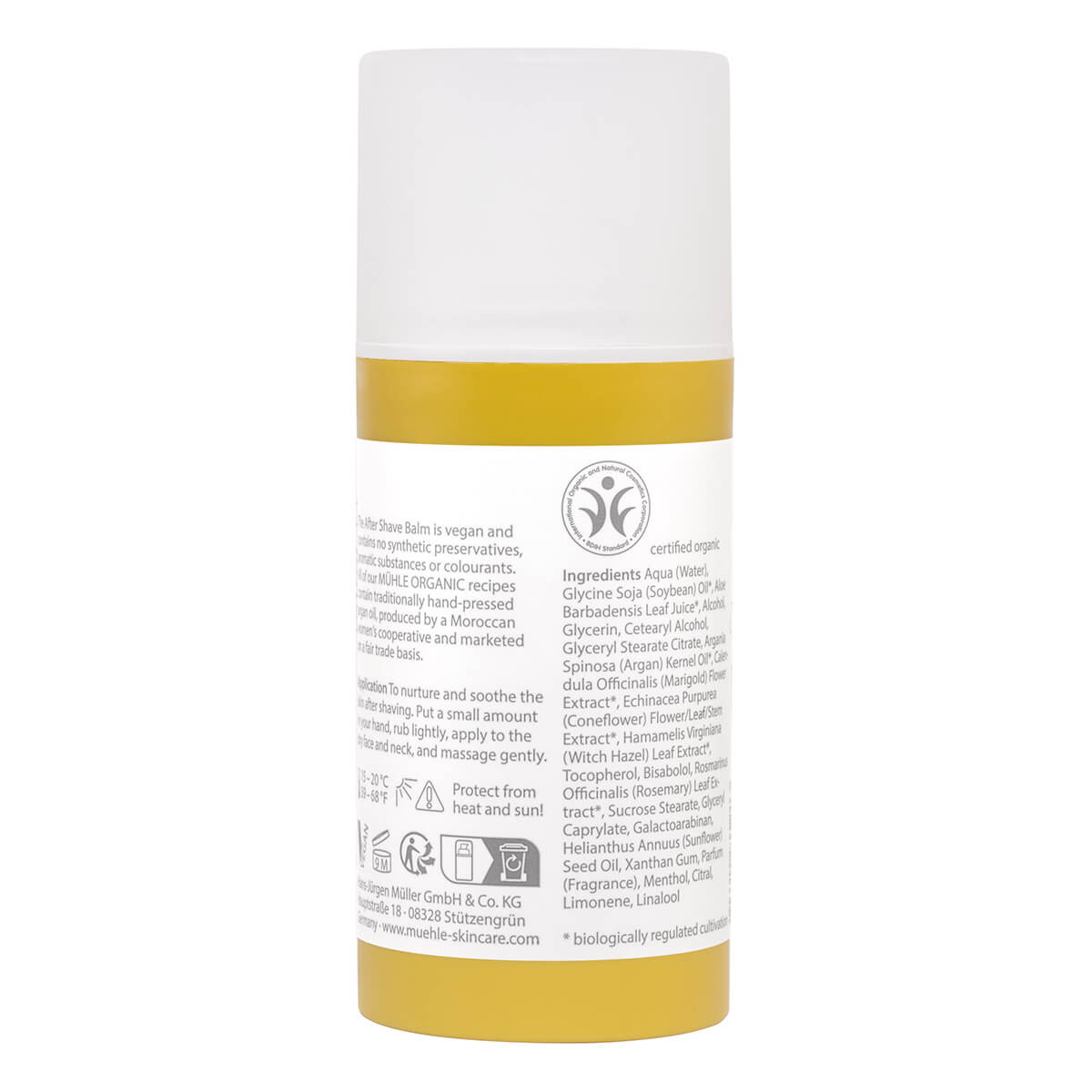 Organic Aftershave Balm, 100 ml.
