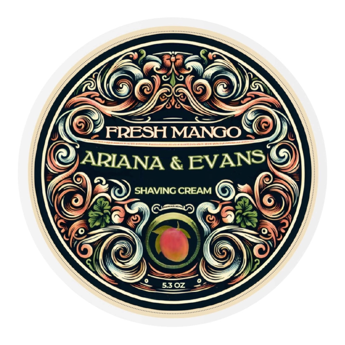 Shaving soap, Fresh Mango, 157 ml.