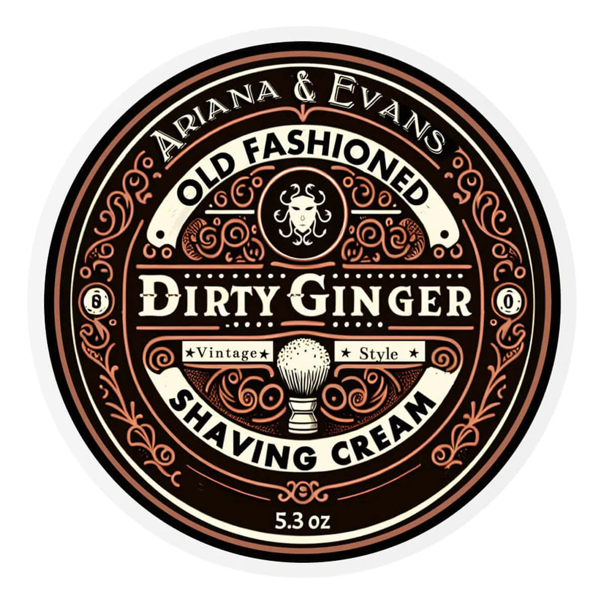 Shaving soap, Dirty Ginger, 157 ml.