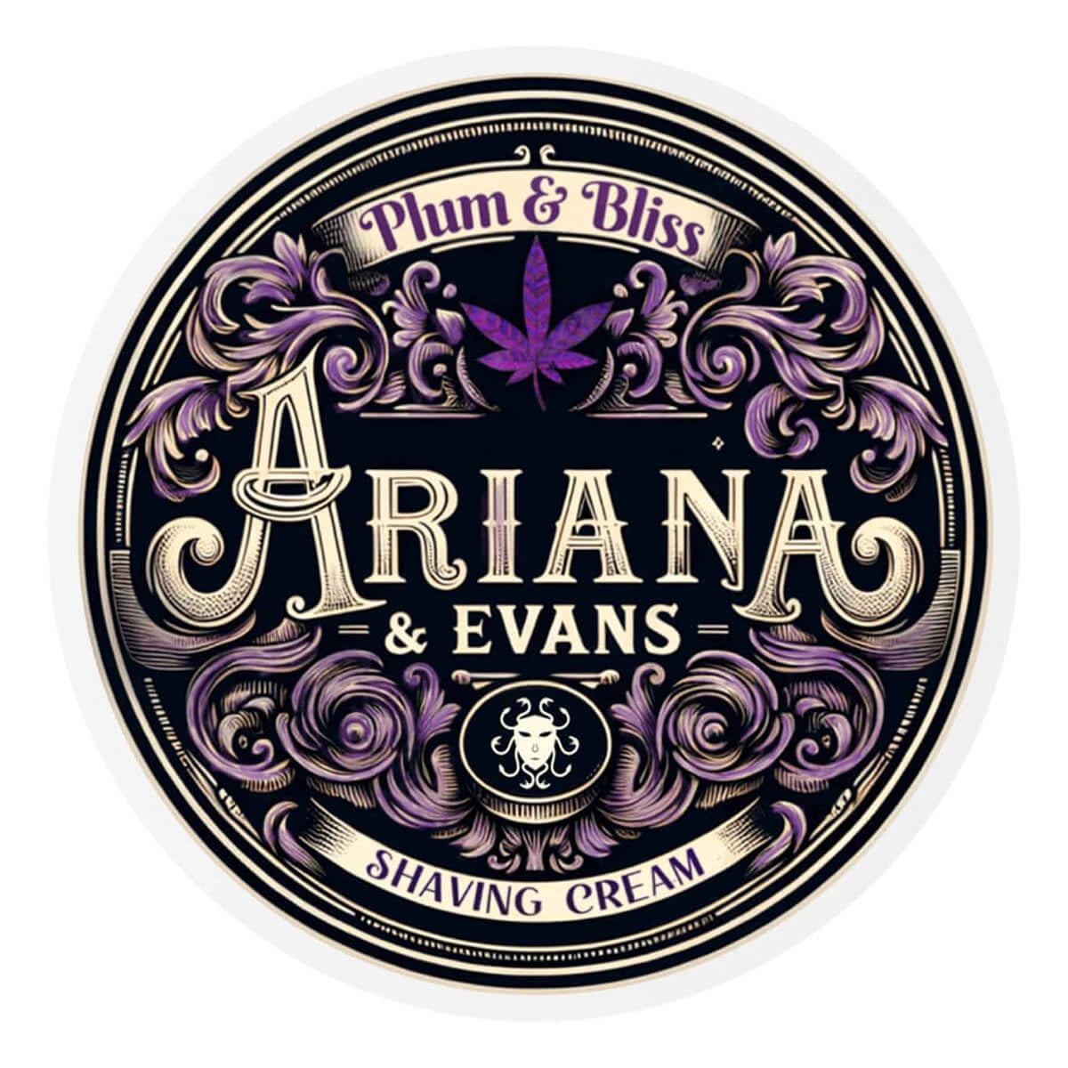 Shaving soap, Plum & Bliss, 157 ml.