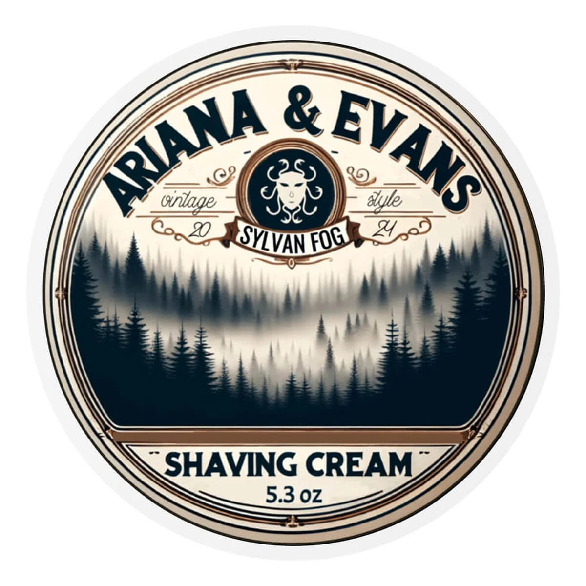 Shaving soap, Sylvan Fog, 157 ml.