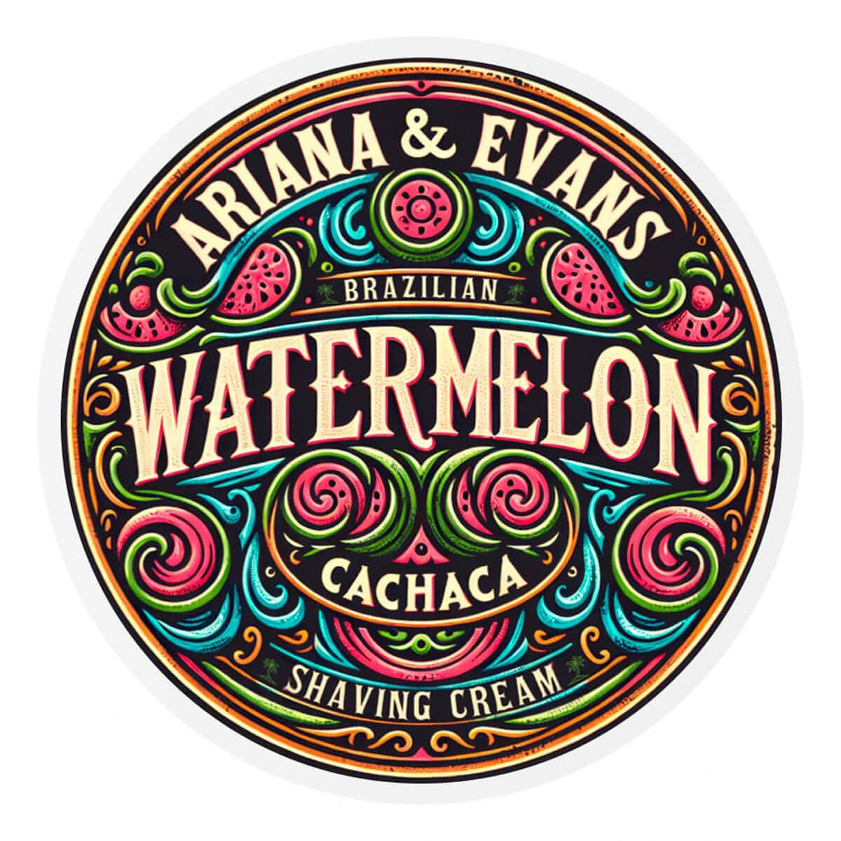 Shaving soap, Watermelon, 157 ml.