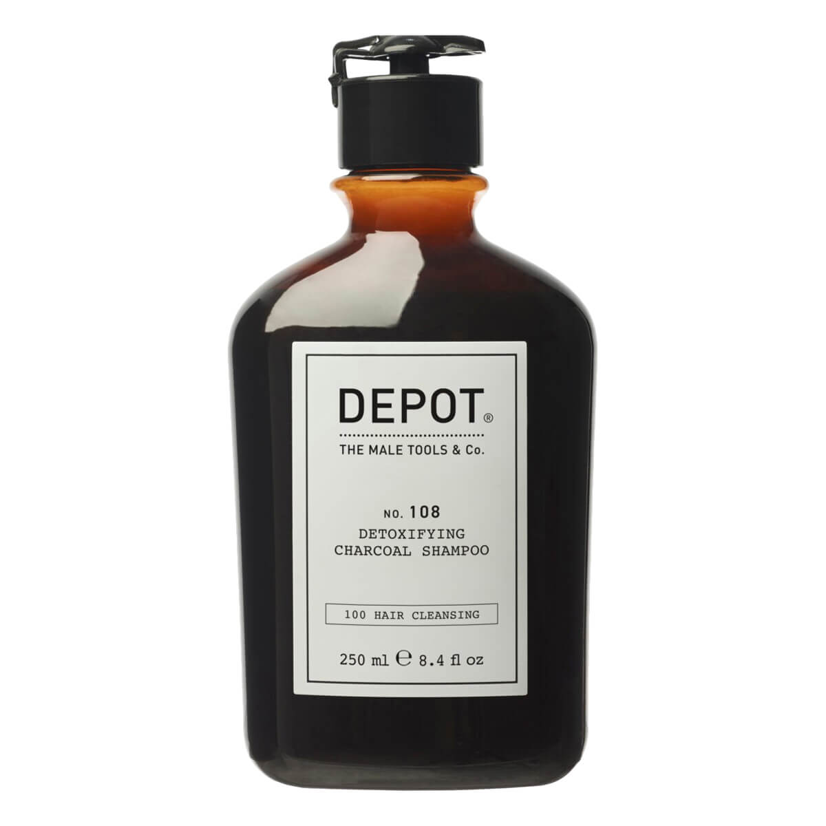 Detoxifying Charcoal Shampoo, No. 108, 250 ml.