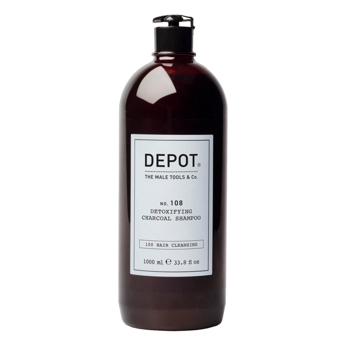 Detoxifying Charcoal Shampoo, No. 108, 1000 ml.
