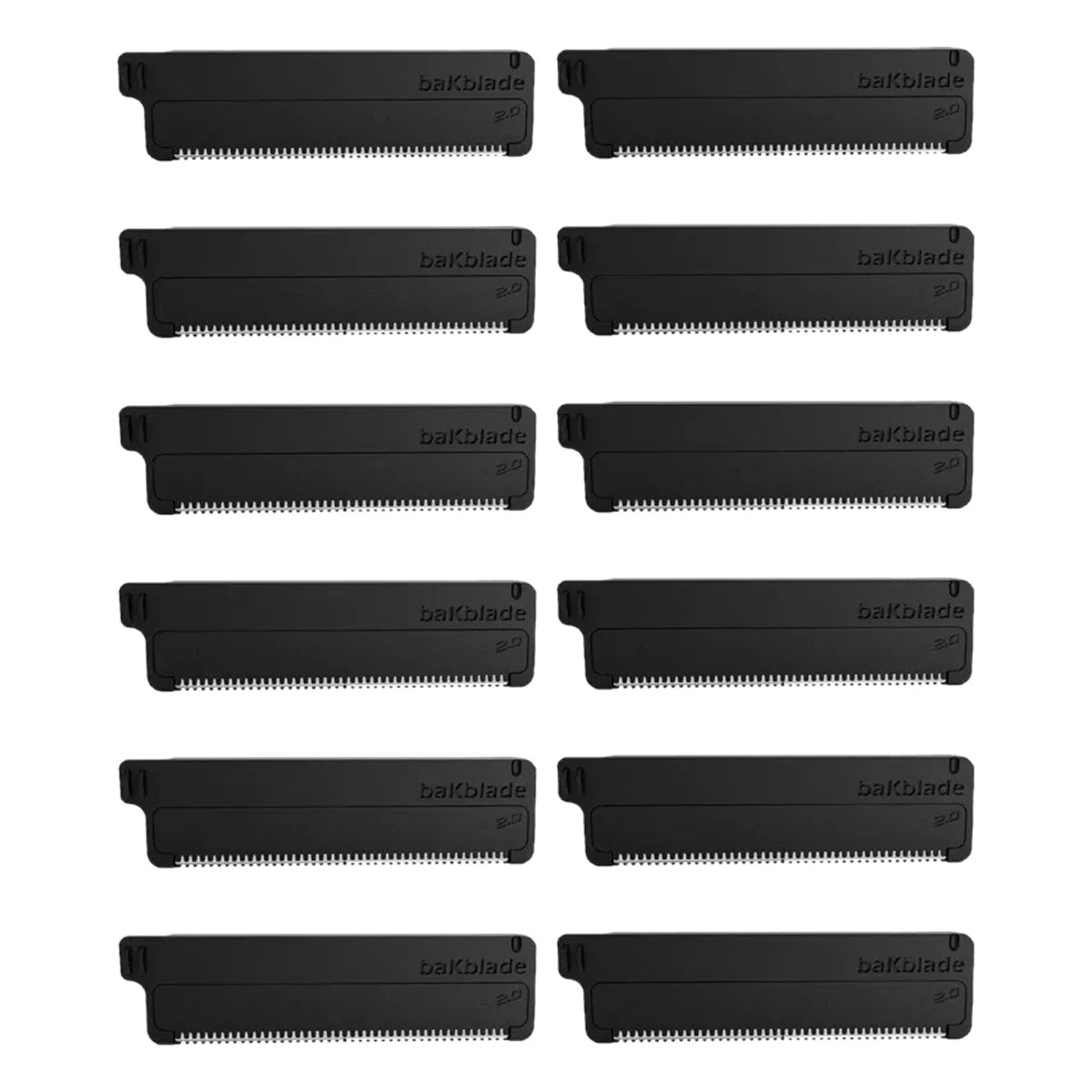 2.0 Razor blades, 12 pcs.