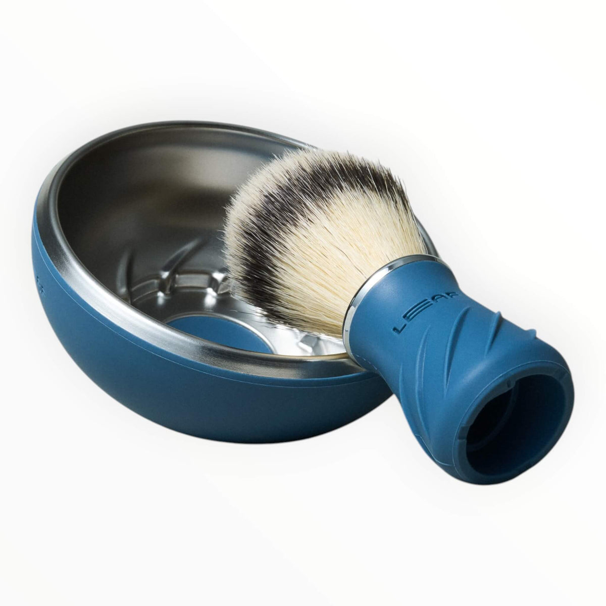 Shaving Brush & Shaving Bowl Set, Glacier