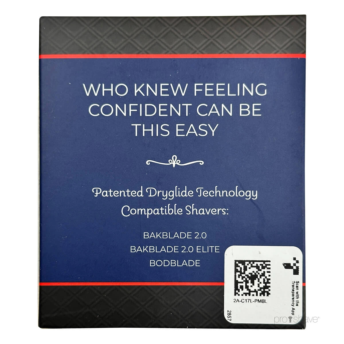 2.0 Razor blades, 6 pcs.