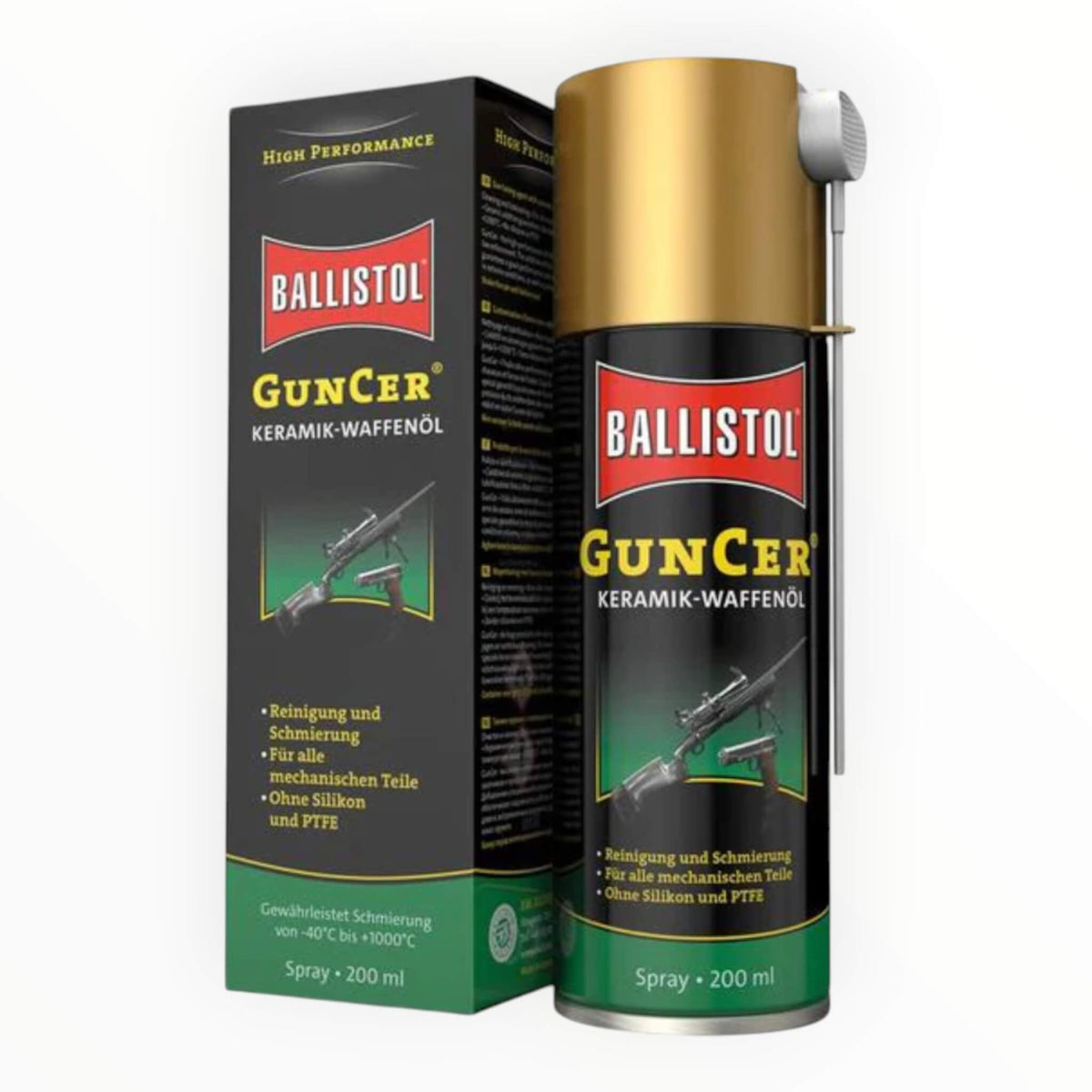 GunCer Gun Oil Spray, 200 ml.