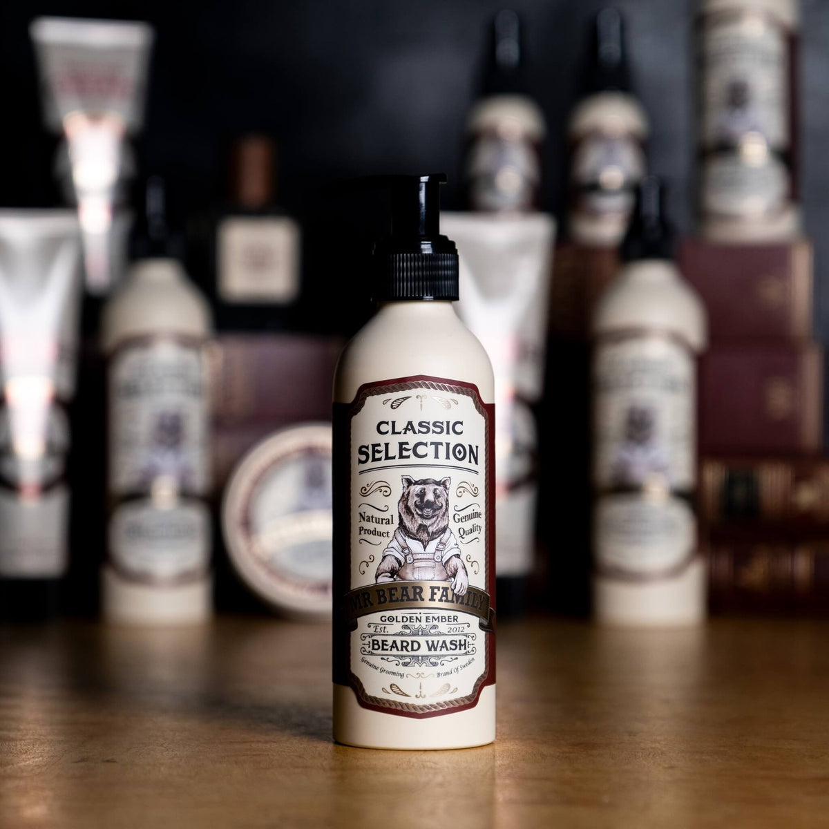 Beard Wash, Golden Ember, 200 ml.