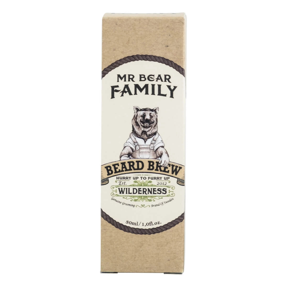 Beard oil, Beard Brew Oil, Wilderness, 30 ml.