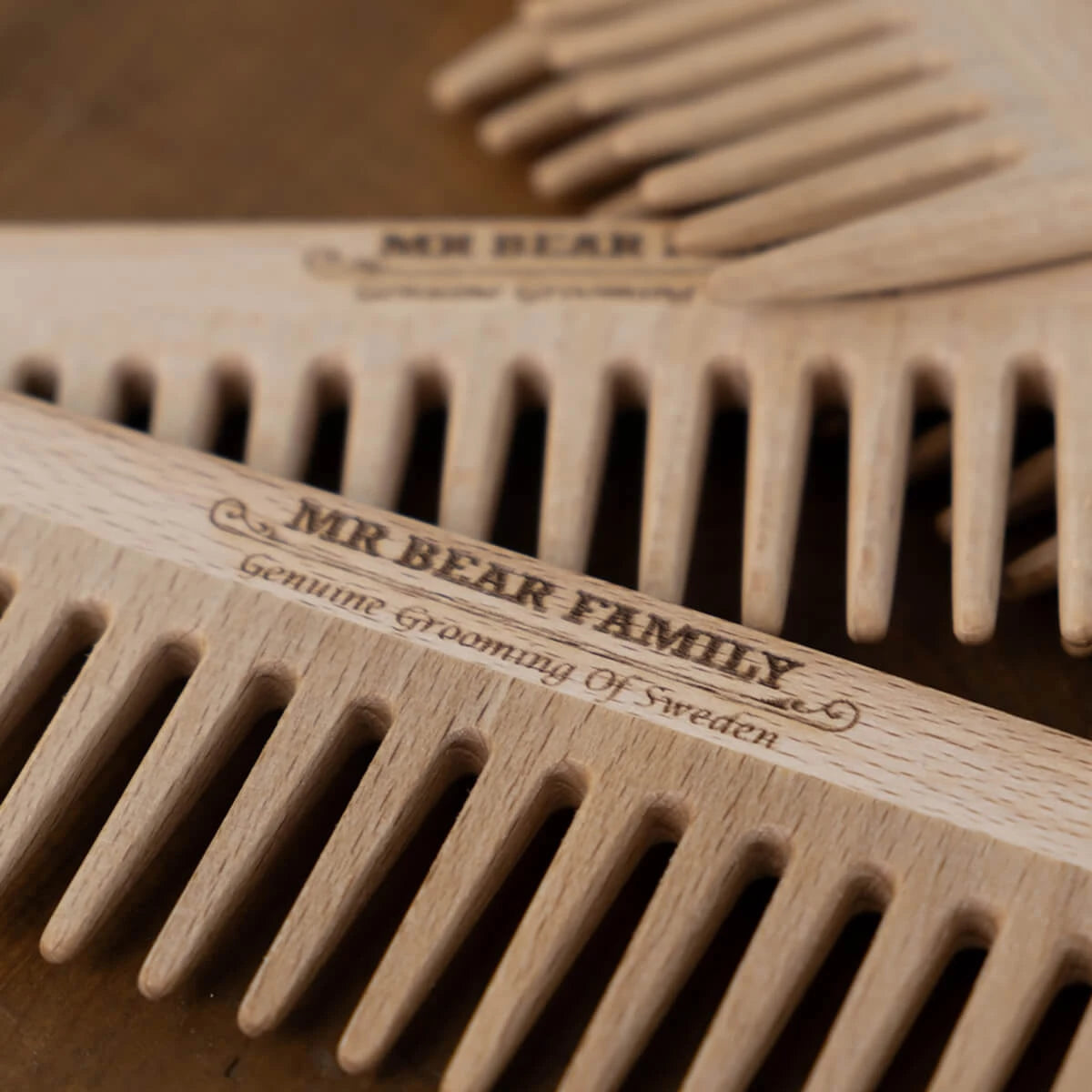 Comb for Beard & Hair, Maple