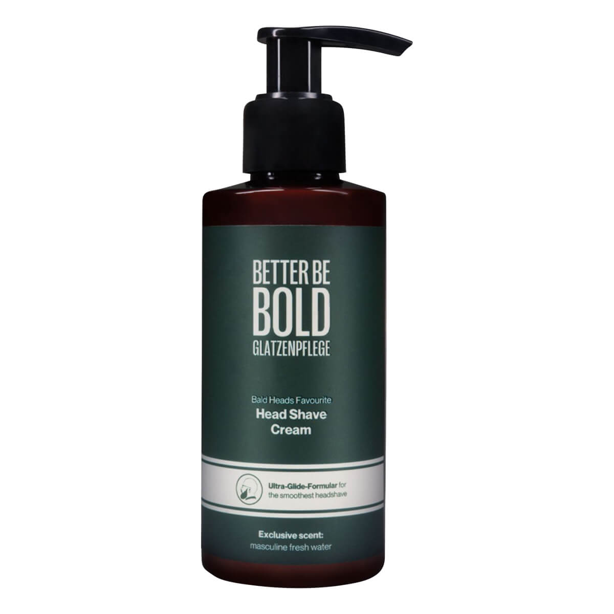 Head Shave Cream, Ultra-glide formula, 150 ml.