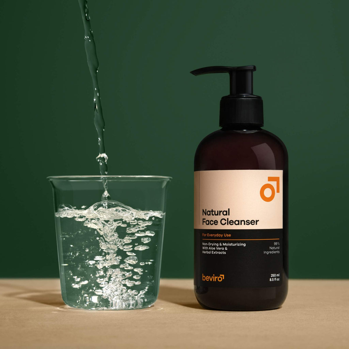 Natural Face Cleanser, 250 ml.
