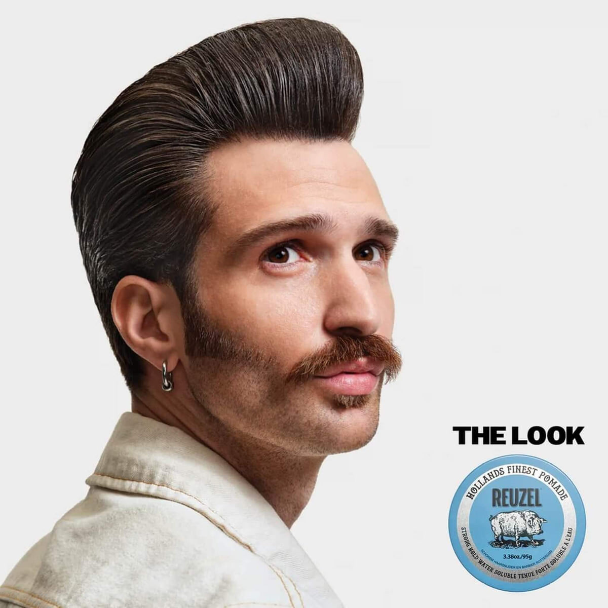 Blue Water Soluble Pomade - Strong Hold, 95 g.
