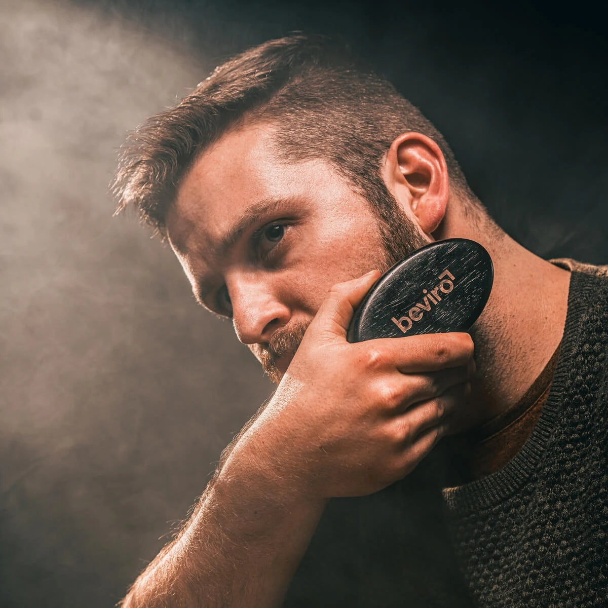 Beard Brush, Pear wood