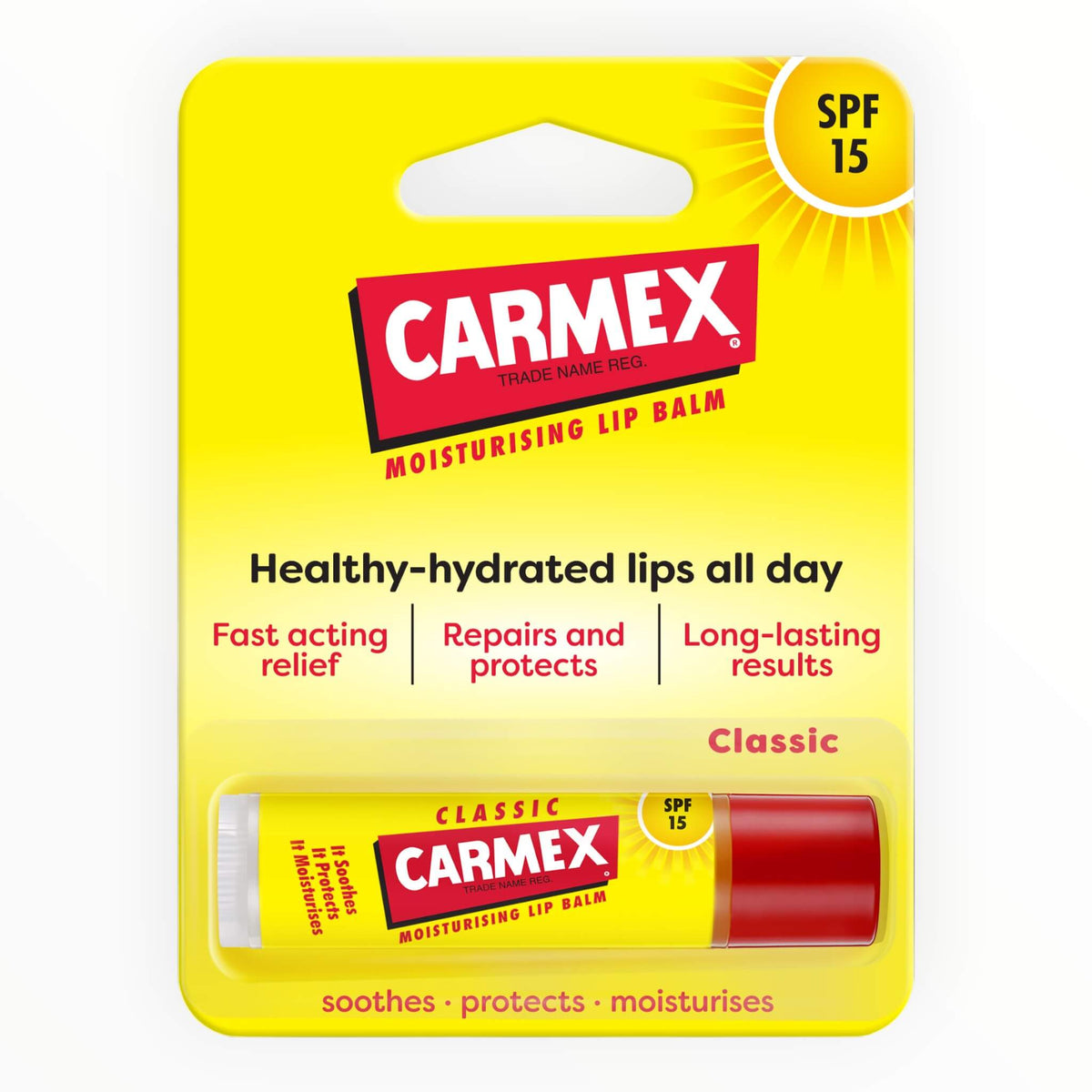 Lip Balm, Original Stick, SPF 15, 4.25 g.
