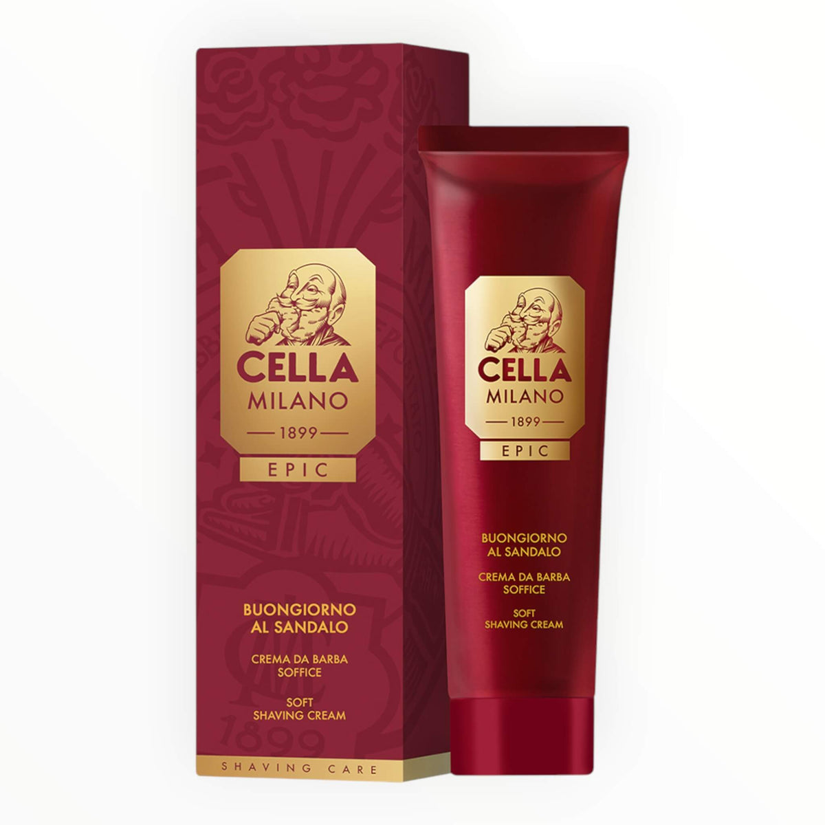 Epic Shaving Cream, Buongiorno al Sandalo, 100 ml.