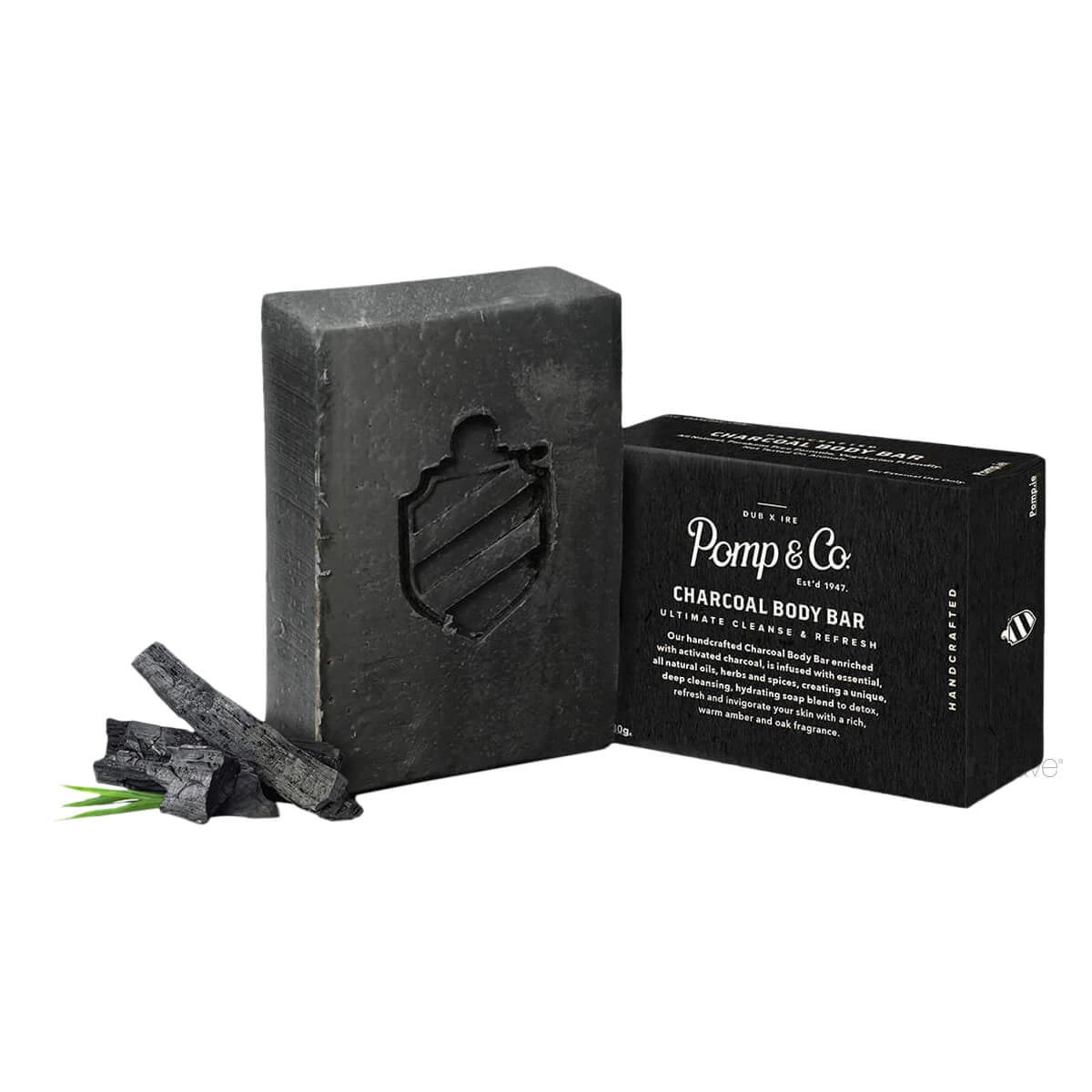 Charcoal Body Bar Soap, 120 gr.