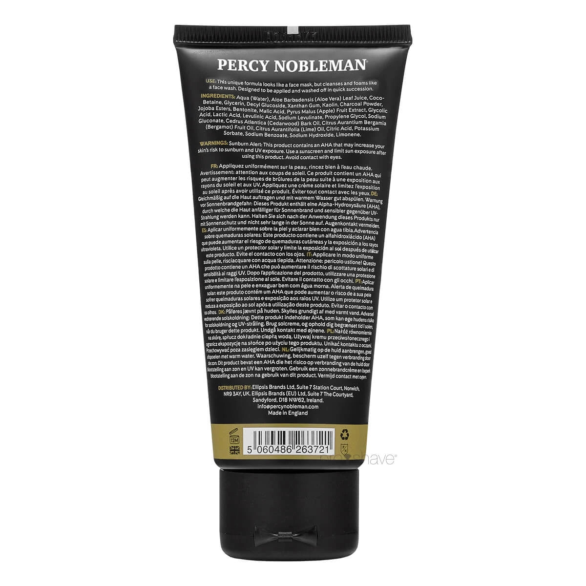 Charcoal Scrub, 100 ml.