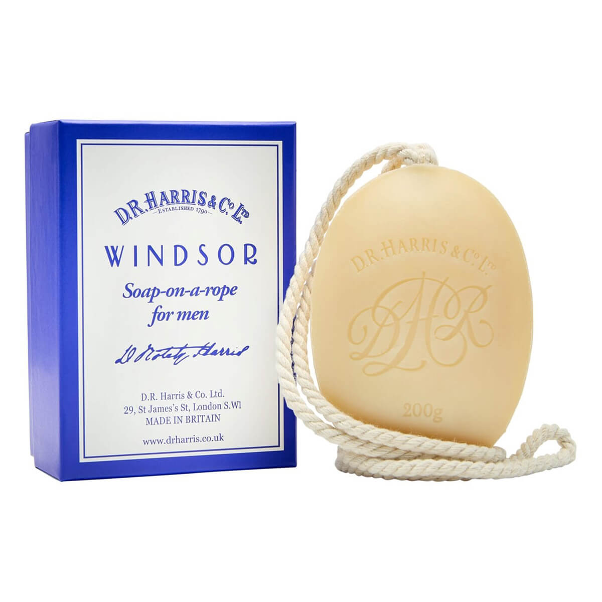 Windsor Bath Soap on a string, 200 g.