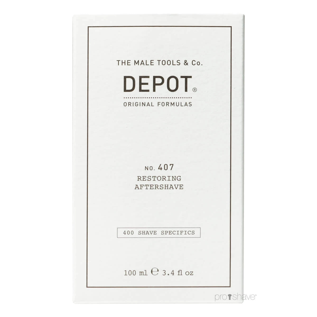 Restoring Aftershave, No. 407, 100 ml.