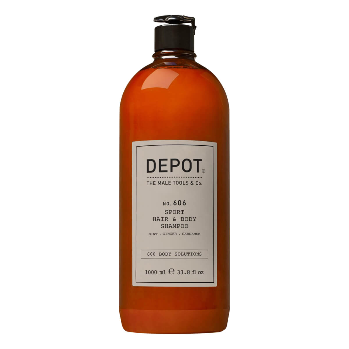Sport Hair & Body Shampoo, No. 606, 1000 ml.