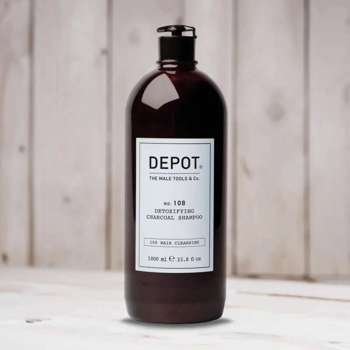Detoxifying Charcoal Shampoo, No. 108, 1000 ml.