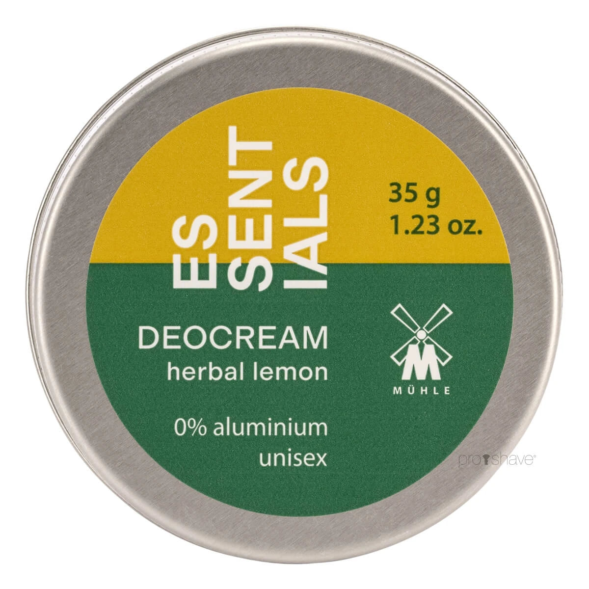 Deodorant Cream, Herbal Lemon, Essentials, 35 gr.