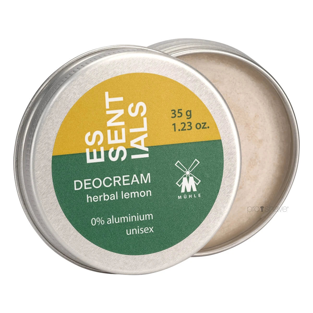 Deodorant Cream, Herbal Lemon, Essentials, 35 gr.