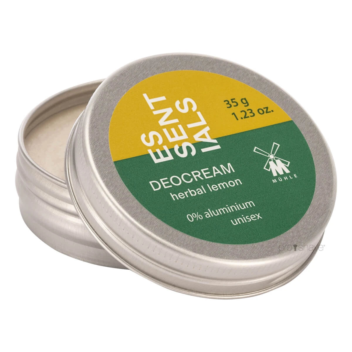 Deodorant Cream, Herbal Lemon, Essentials, 35 gr.