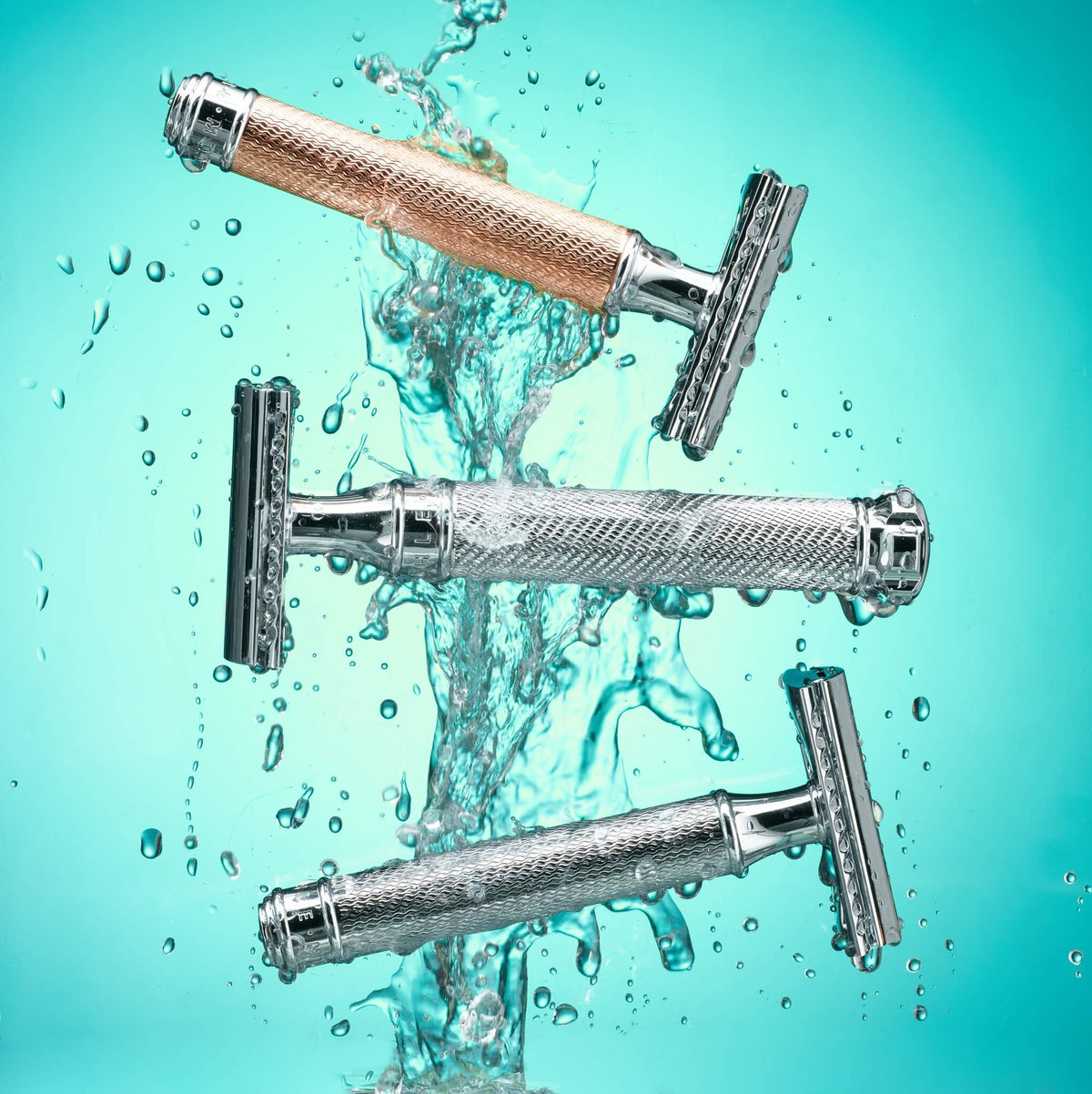 R89 DE razor, Rose gold